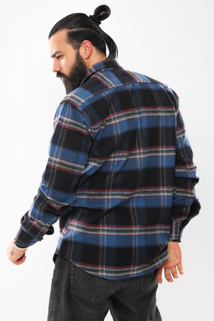 Heavyweight Men's Wool Shirt – Premium Warmth & Durability