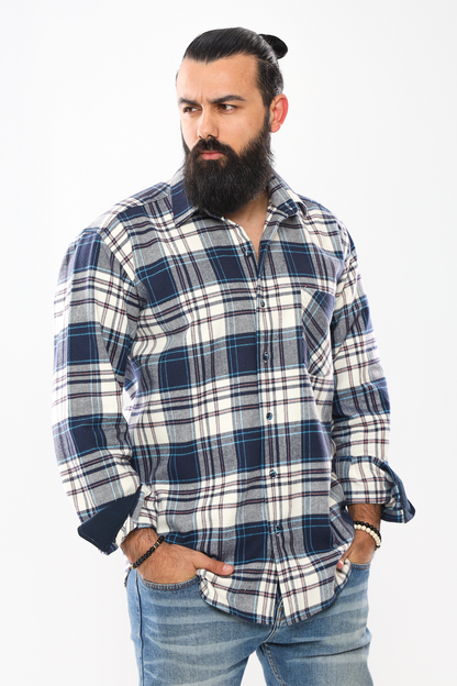 Midweight Men's Wool Shirt – Comfort & Style